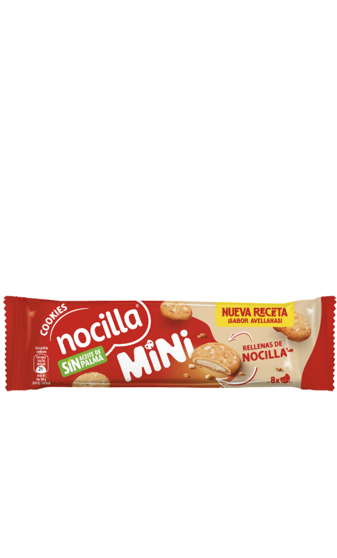 Nocilla Mini Cookies Avellanas